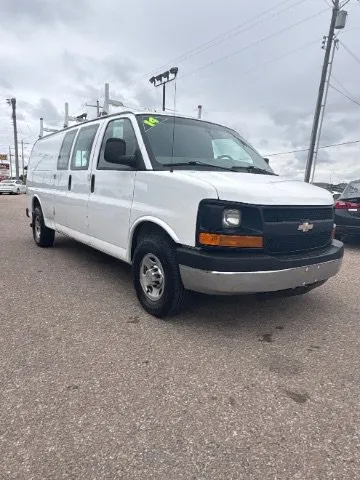 White 2014 Chevrolet Express Cargo Van Work Van for sale in Wichita, KS