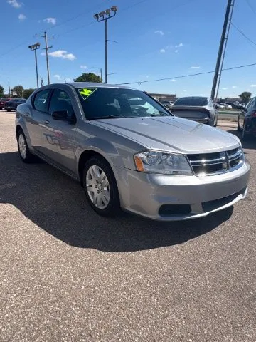 Silver 2014 Dodge Avenger SE for sale in Wichita, KS