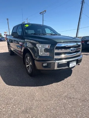 Green 2015 Ford F-150 King Ranch for sale in Wichita, KS