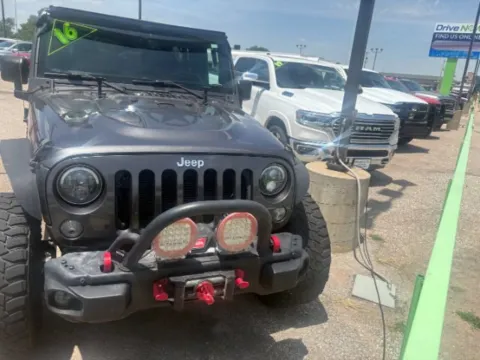 More photos of 2016 Jeep Wrangler Unlimited Rubicon Hard Rock at Drive Now Wichita, KS