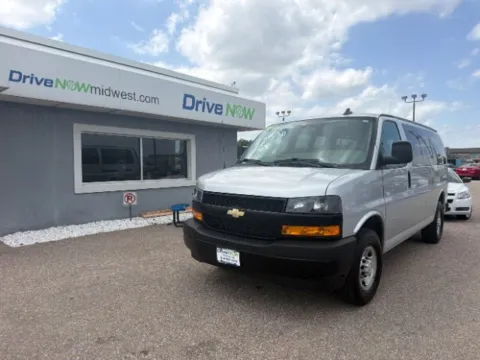 Silver 2020 Chevrolet Express Passenger LS for sale in Wichita, KS