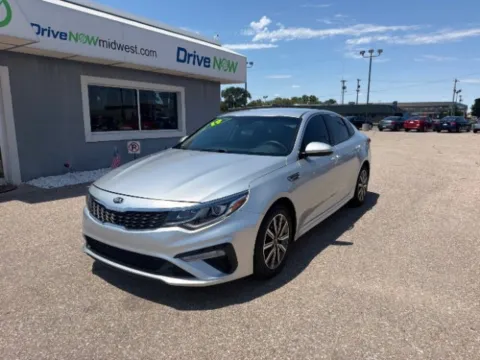 Silver 2019 Kia Optima LX for sale in Wichita, KS