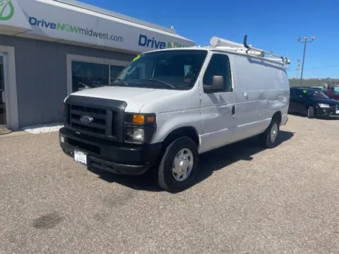 White 2010 Ford Econoline Cargo Van E-250 for sale in Wichita, KS