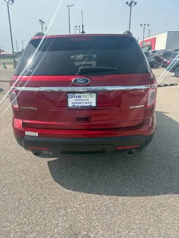 Red 2015 Ford Explorer Limited for sale in Wichita, KS