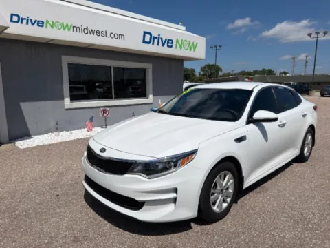 White 2017 Kia Optima LX for sale in Wichita, KS