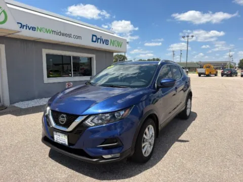 Blue 2021 Nissan Rogue Sport SV for sale in Wichita, KS