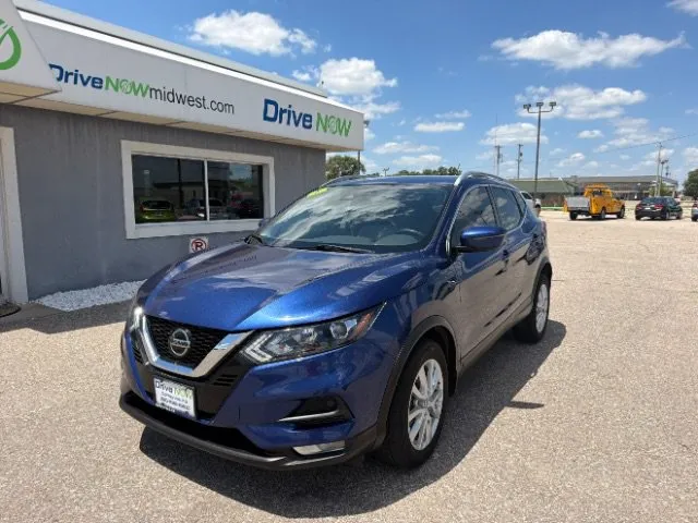 Blue 2021 Nissan Rogue Sport SV for sale in Wichita, KS