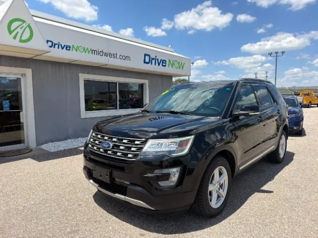 Black 2016 Ford Explorer XLT for sale in Wichita, KS