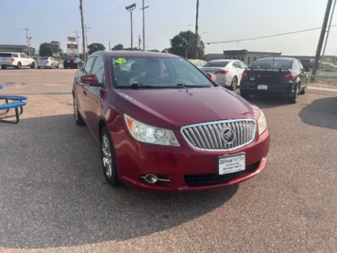 Red 2010 Buick LaCrosse CXL for sale in Wichita, KS