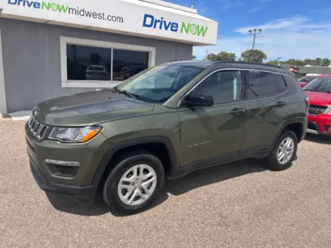 Green 2021 Jeep Compass Sport for sale in Wichita, KS