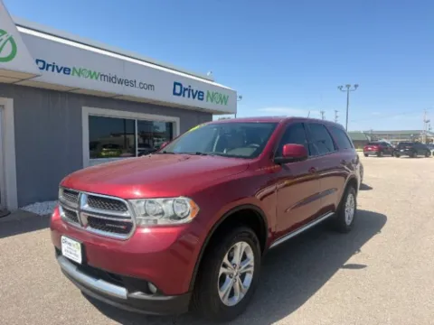 Red 2013 Dodge Durango SXT for sale in Wichita, KS