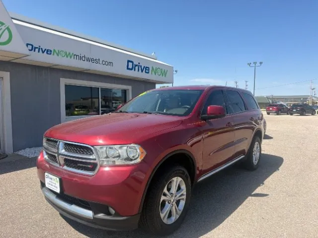 Red 2013 Dodge Durango SXT for sale in Wichita, KS
