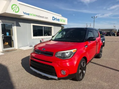 Red 2018 Kia Soul + for sale in Wichita, KS