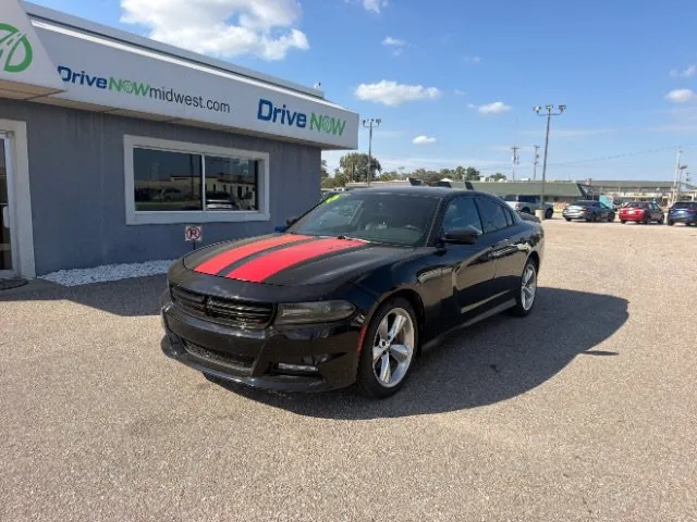 Black 2015 Dodge Charger RT for sale in Wichita, KS
