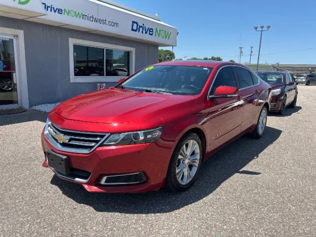 Red 2015 Chevrolet Impala LT for sale in Wichita, KS