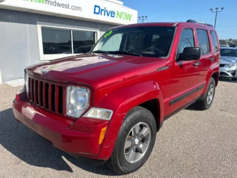 Red 2008 Jeep Liberty Sport for sale in Wichita, KS