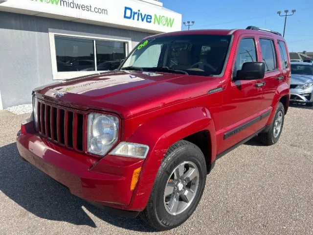 Red 2008 Jeep Liberty Sport for sale in Wichita, KS