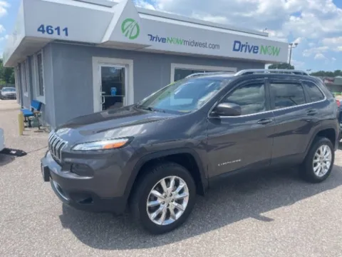 Gray 2015 Jeep Cherokee Limited for sale in Wichita, KS