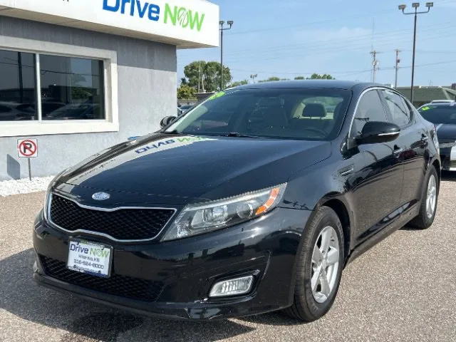 Black 2015 Kia Optima LX for sale in Wichita, KS