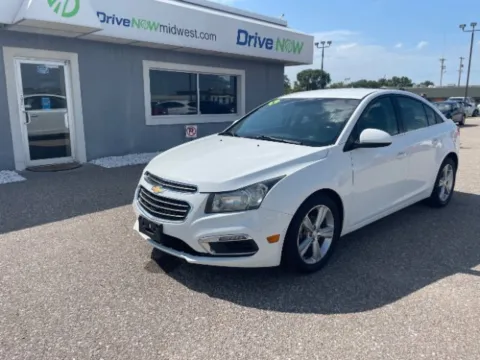 White 2015 Chevrolet Cruze LT for sale in Wichita, KS