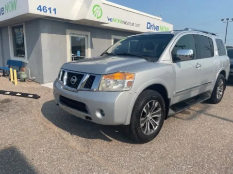 Silver 2015 Nissan Armada SL for sale in Wichita, KS