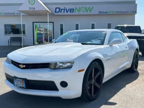 White 2015 Chevrolet Camaro LS for sale in Wichita, KS