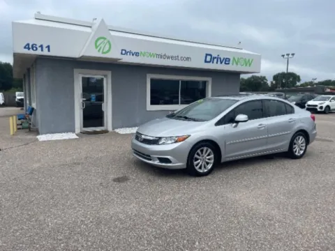 Silver 2012 Honda Civic Sdn EX-L for sale in Wichita, KS