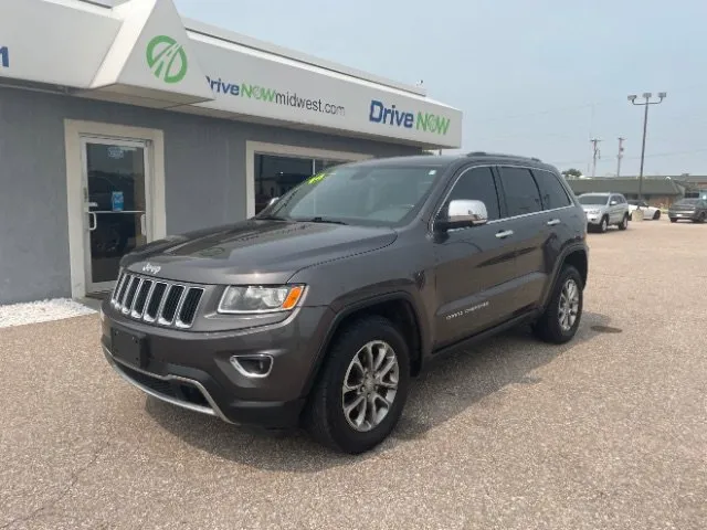 Gray 2014 Jeep Grand Cherokee Limited for sale in Wichita, KS