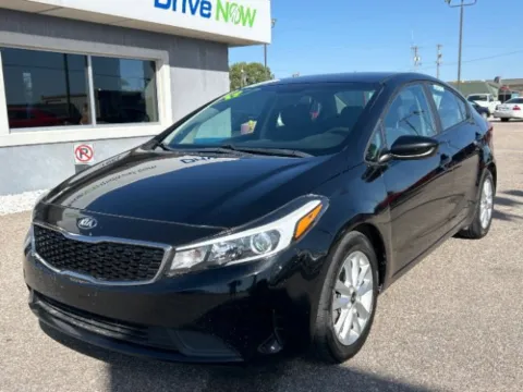 Black 2017 Kia Forte LX for sale in Wichita, KS