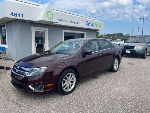 Red 2011 Ford Fusion SEL for sale in Wichita, KS
