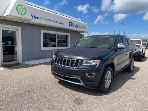 Blue 2014 Jeep Grand Cherokee Limited for sale in Wichita, KS