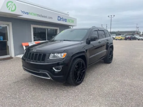 Black 2015 Jeep Grand Cherokee Limited for sale in Wichita, KS