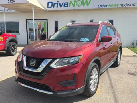 Red 2019 Nissan Rogue SV for sale in Wichita, KS