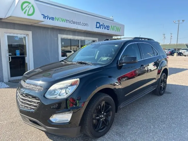 Black 2017 Chevrolet Equinox LT for sale in Wichita, KS