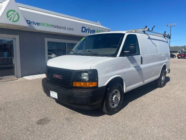White 2017 GMC Savana Cargo Van Work Van for sale in Wichita, KS