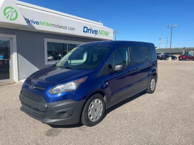 Blue 2017 Ford Transit Connect Wagon XL for sale in Wichita, KS