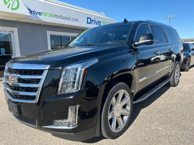 Black 2017 Cadillac Escalade ESV Luxury for sale in Wichita, KS