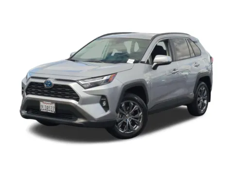 Silver 2024 Toyota Rav4 Hybrid XLE Premium for sale in Escondido, CA