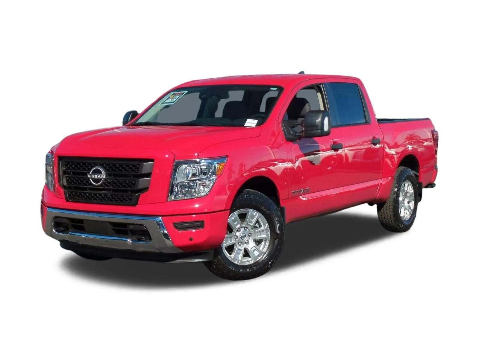 Red 2024 Nissan Titan SV for sale in Escondido, CA