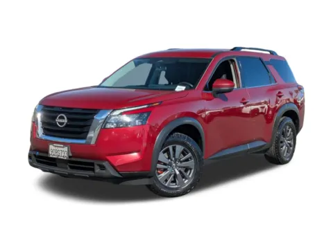 Red 2023 Nissan Pathfinder SV for sale in Escondido, CA