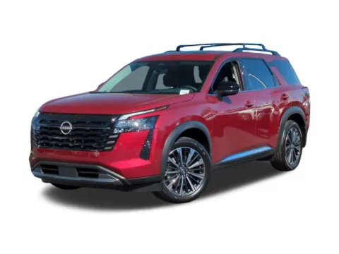 Red 2026 Nissan Pathfinder Platinum for sale in Escondido, CA