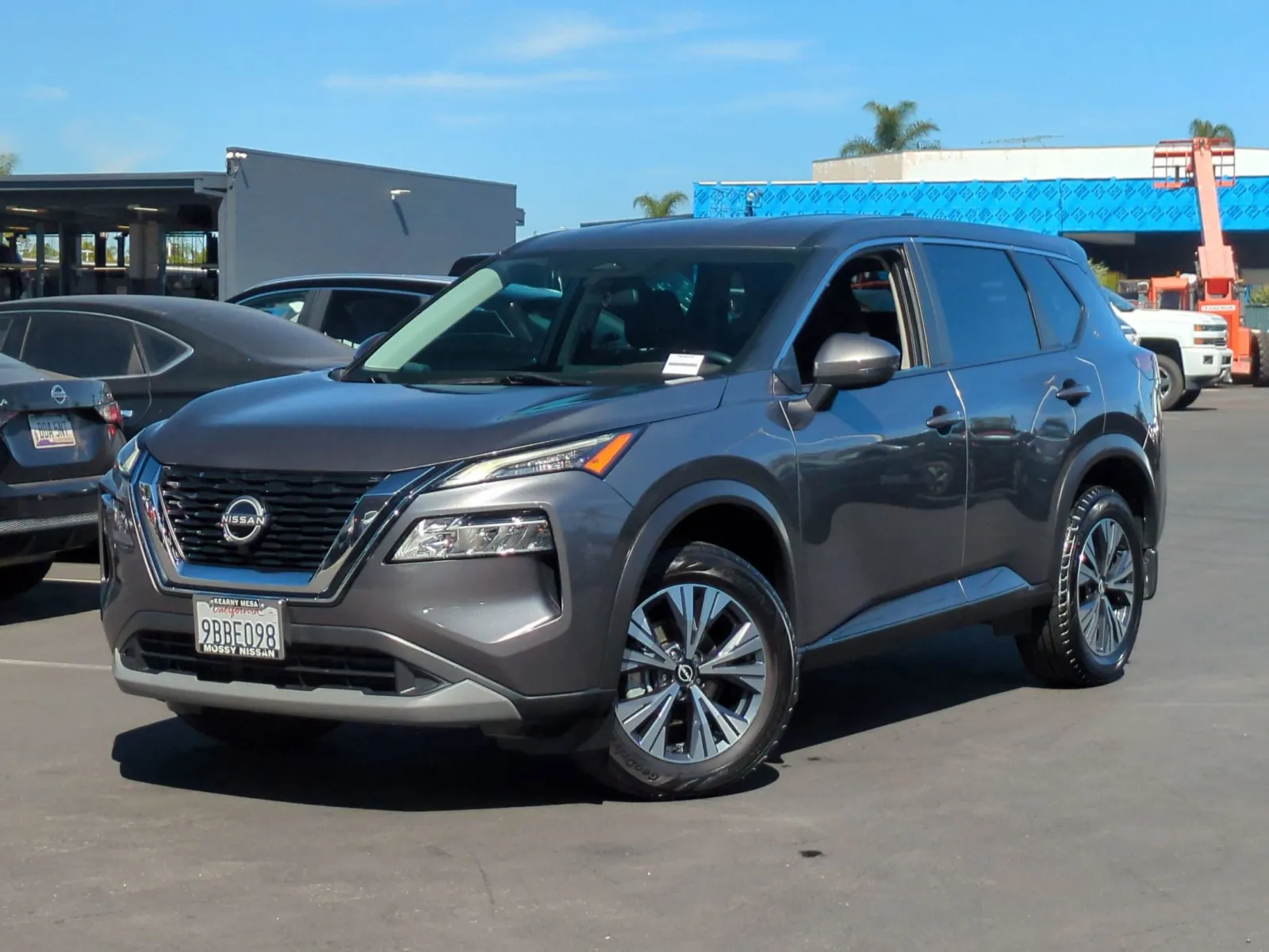 Gray 2022 Nissan Rogue SV for sale in Escondido, CA