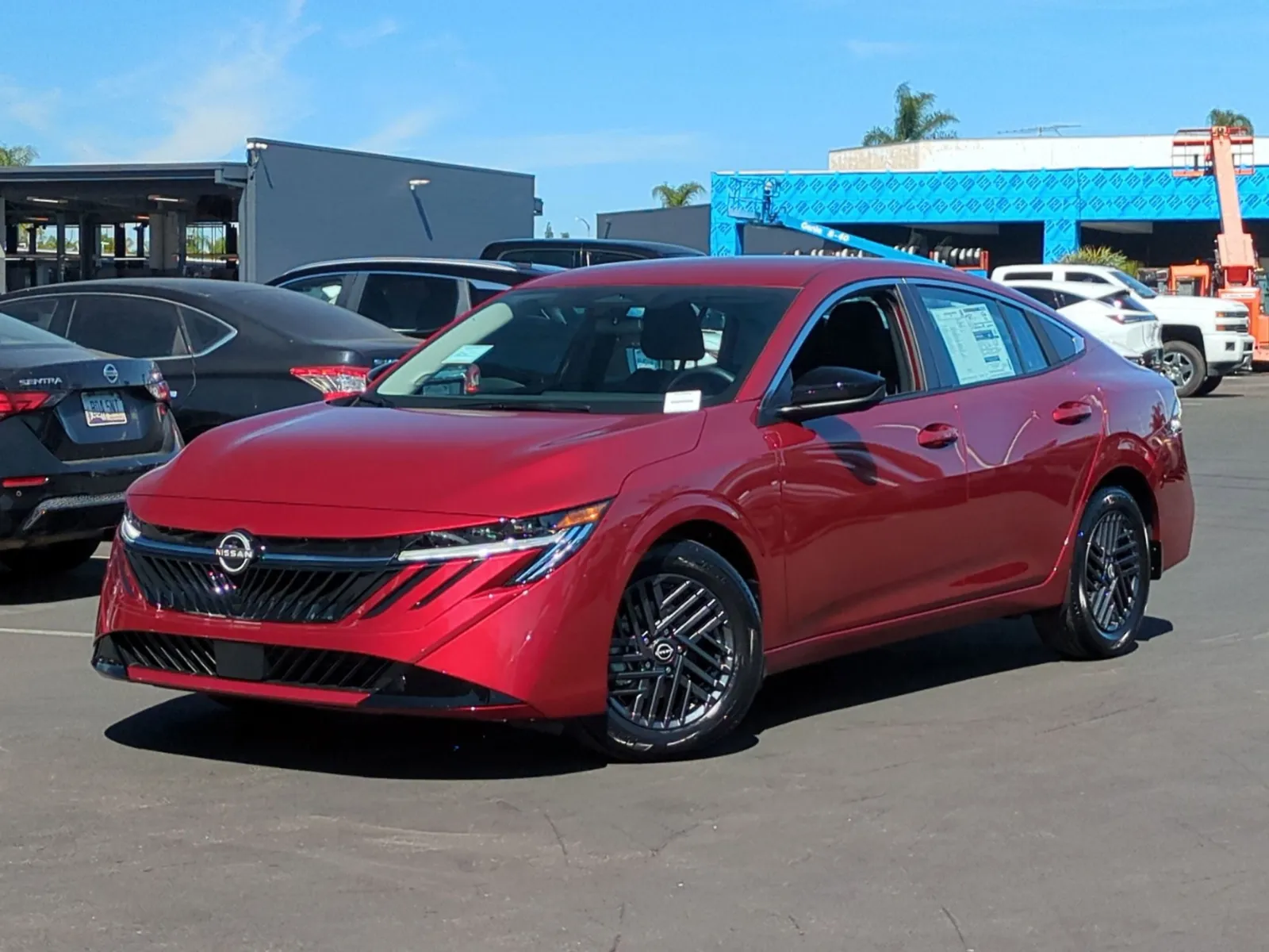 Red 2026 Nissan Sentra SV for sale in Escondido, CA