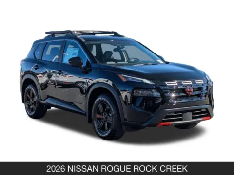 Photos of 2026 Nissan Rogue Rock Creek for sale in Escondido, CA at Mossy Nissan Escondido
