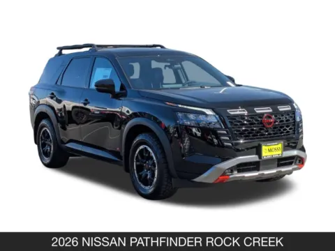 Photos of 2026 Nissan Pathfinder Rock Creek for sale in Escondido, CA at Mossy Nissan Escondido