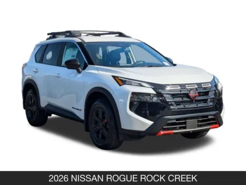 Photos of 2026 Nissan Rogue Rock Creek for sale in Escondido, CA at Mossy Nissan Escondido