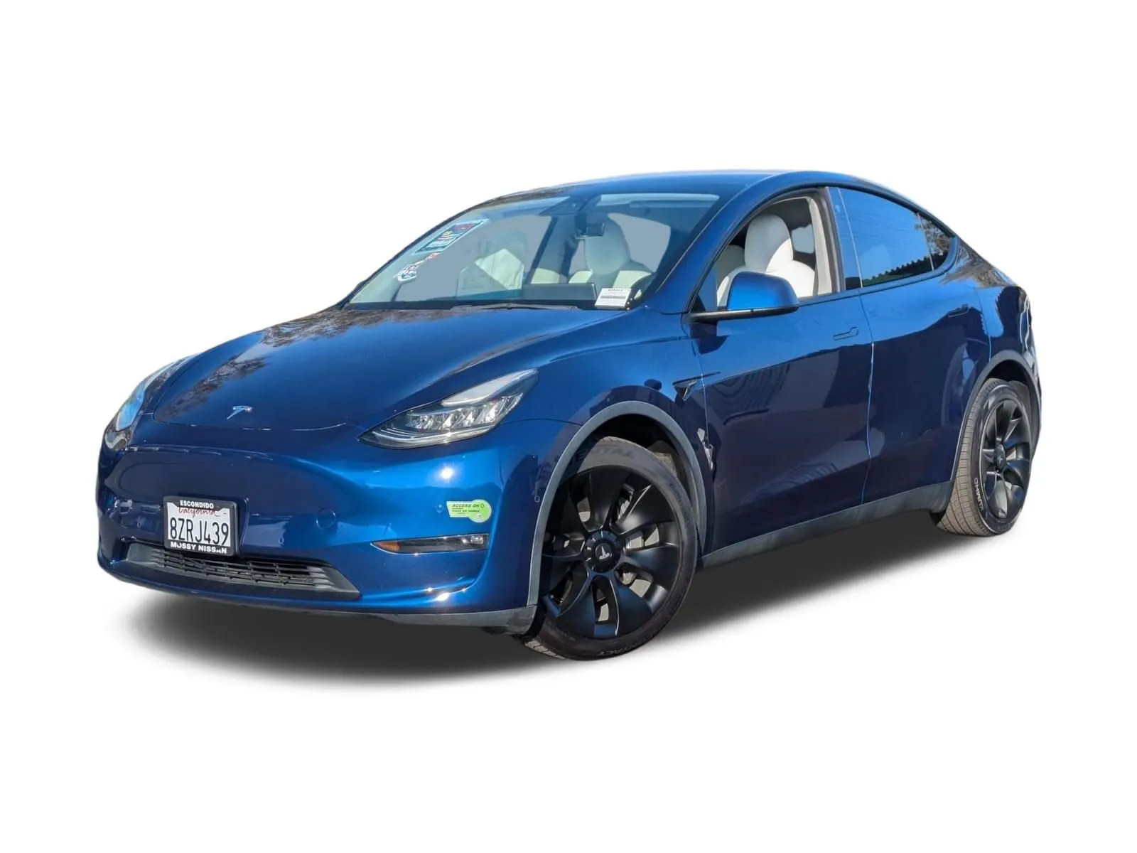 Blue 2022 Tesla Model Y Long Range for sale in Escondido, CA