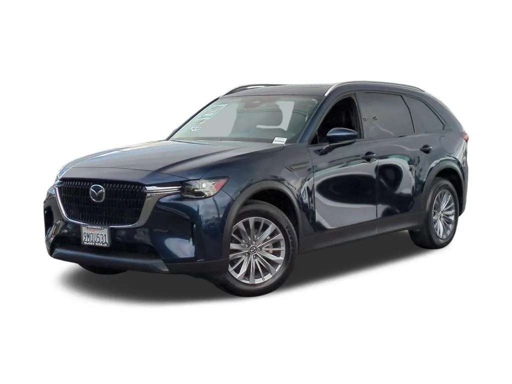 Blue 2024 Mazda CX-90 3.3 Turbo Preferred for sale in Escondido, CA