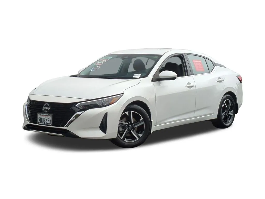 White 2025 Nissan Sentra SV for sale in Escondido, CA