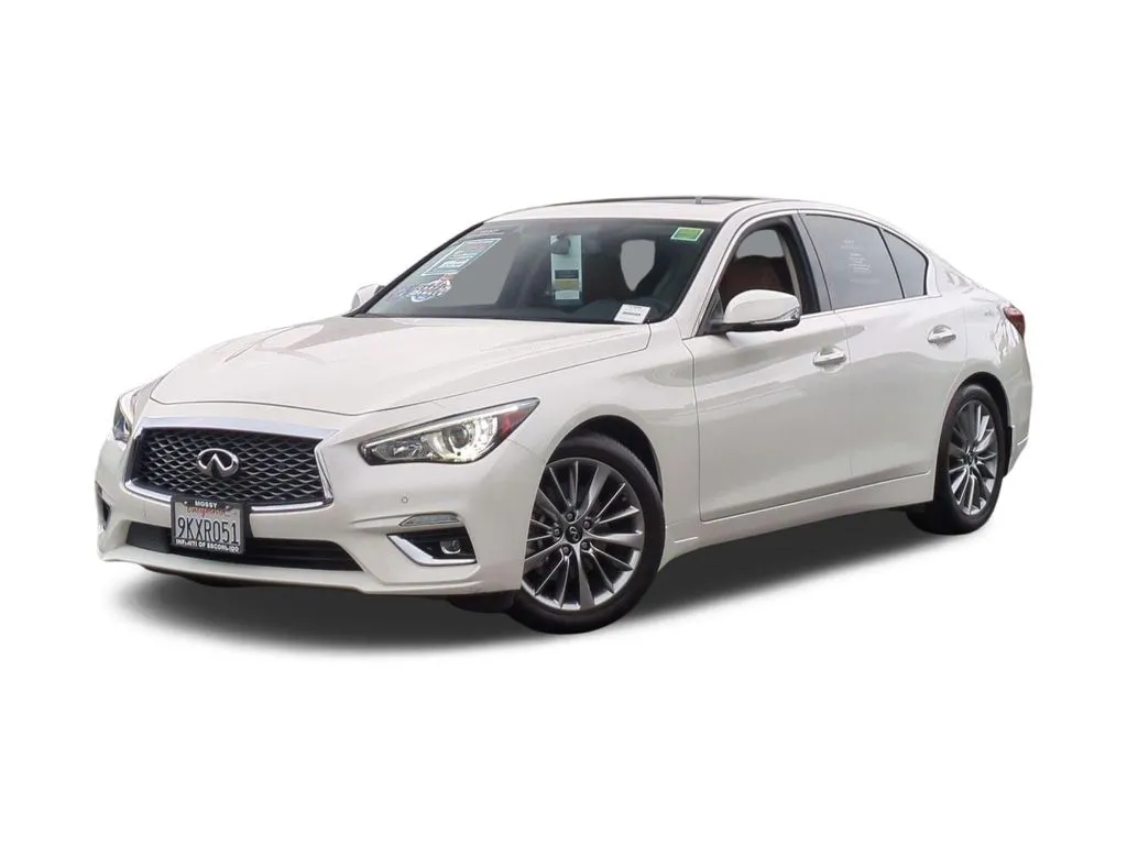 White 2024 INFINITI Q50 LUXE for sale in Escondido, CA